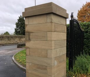Stone Gatepost 